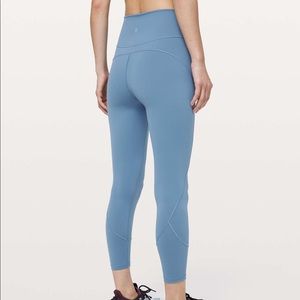 Lululemon In Movement Tight 25” *Everlux - Utility Blue